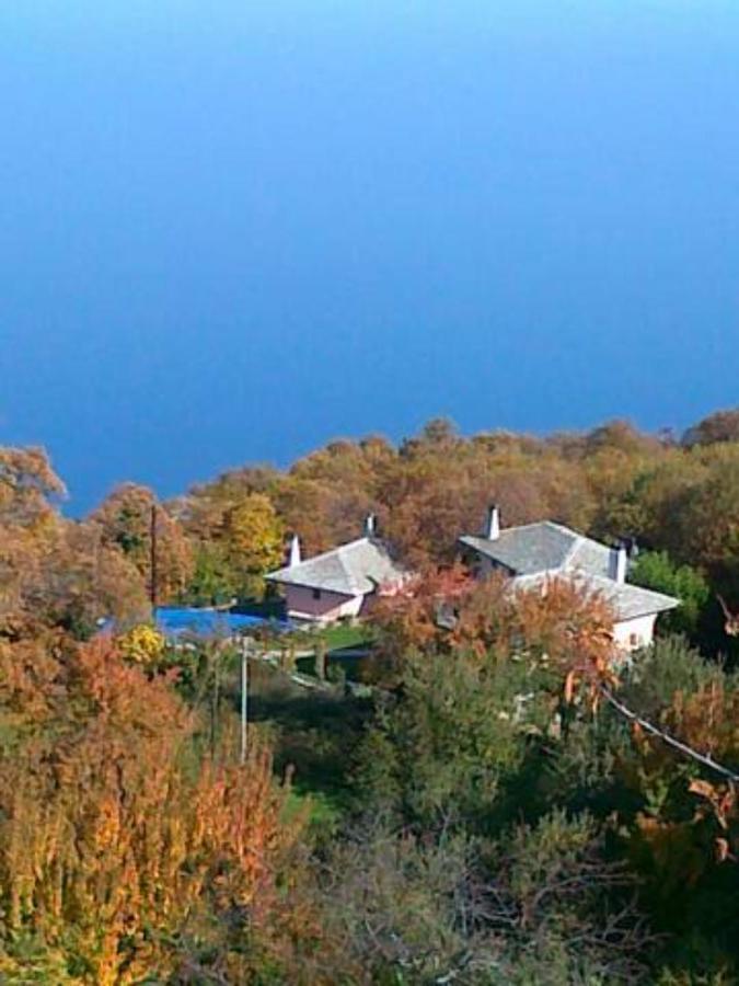 Villa Tsagkarada Country Estate With Pool Exterior foto