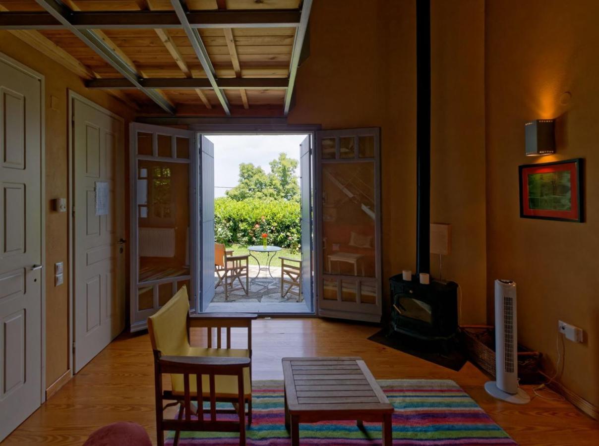 Villa Tsagkarada Country Estate With Pool Exterior foto